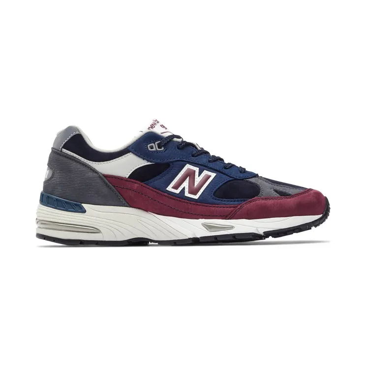 New Balance 991 Navy Burgundy (M991RKB)