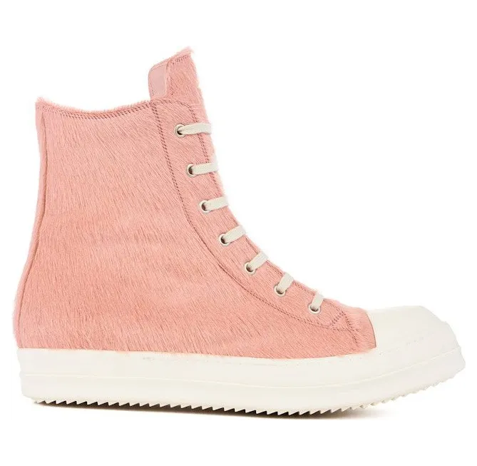 Rick Owens Strobe High Pony Hair Dusty Pink (RR02B2890LHL-8311)