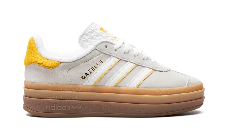 Adidas Gazelle Bold “Ivory Bold Gold” (IH9929)