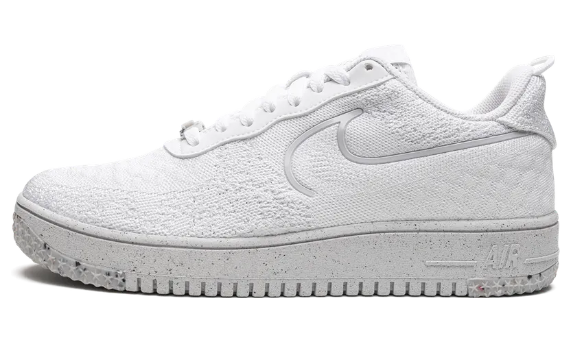 Nike Air Force 1 Crater Flyknit Triple White – “White / White / White” (DM0590-100)