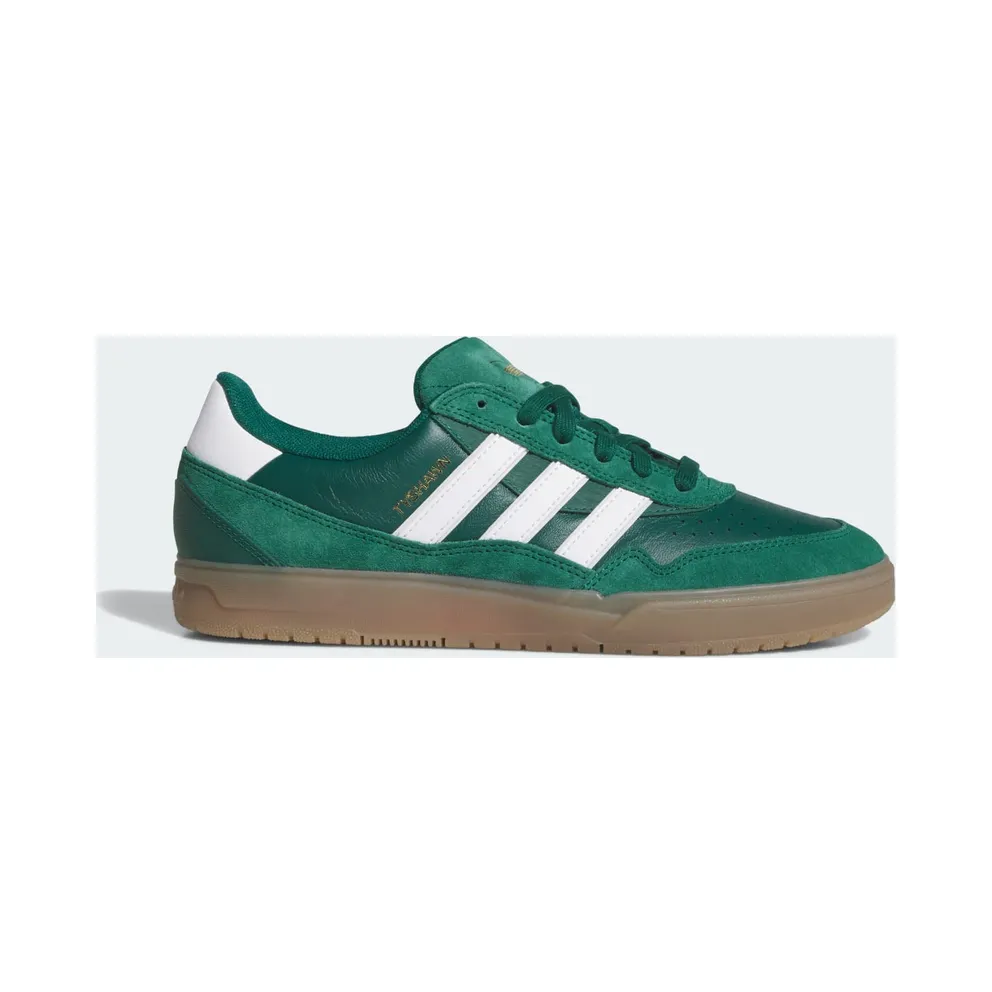 adidas Tyshawn II “Collegiate Green / Cloud White / Gum” (KI7772)