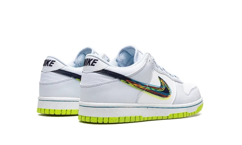 Nike Dunk Low (GS) “3D Swoosh” (DV3478-100)