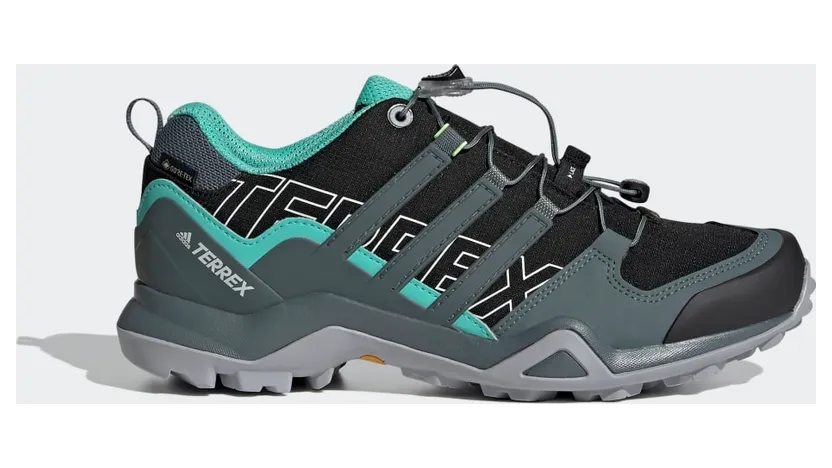 adidas Terrex Swift R2 GORE-TEX Hiking Core Black / Blue Oxide / Acid Mint (FX4681)