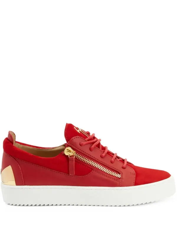 Giuseppe Zanotti Frankie low-top – Red (RM30055003)