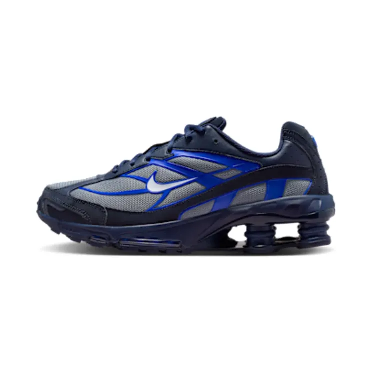 Nike Shox Ride 2 Cool Grey Dark Obsidian Game Royal (IR0047-002)