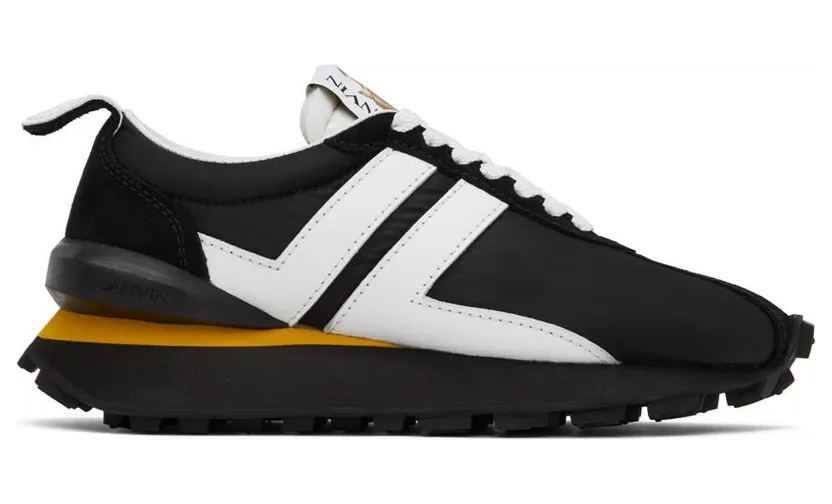 Lanvin Green & Gray Bumper Low-Top Sneakers (FW-SKBRUB-NYLO-P22)