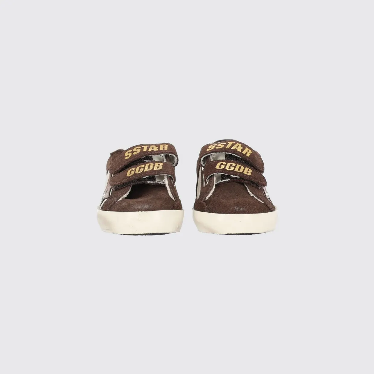 Golden goose Boy’s Old School Leather Velcro Sneakers Sand (GJF00143F00877815451) (2)