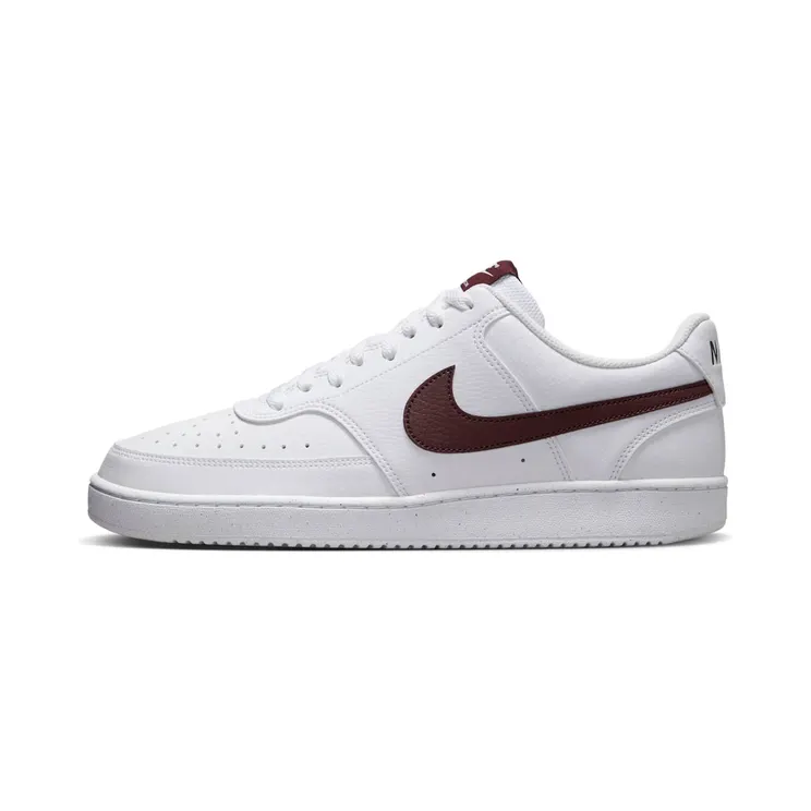 Nike Court Vision Low Next Nature “White / Burgundy Crush” (DH2987-113)