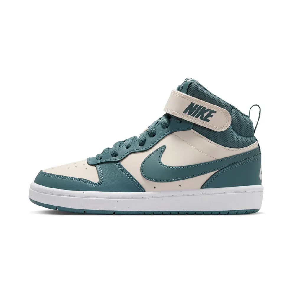 Nike Court Borough Mid 2 Chalk Mineral Slate (CD7782-131)