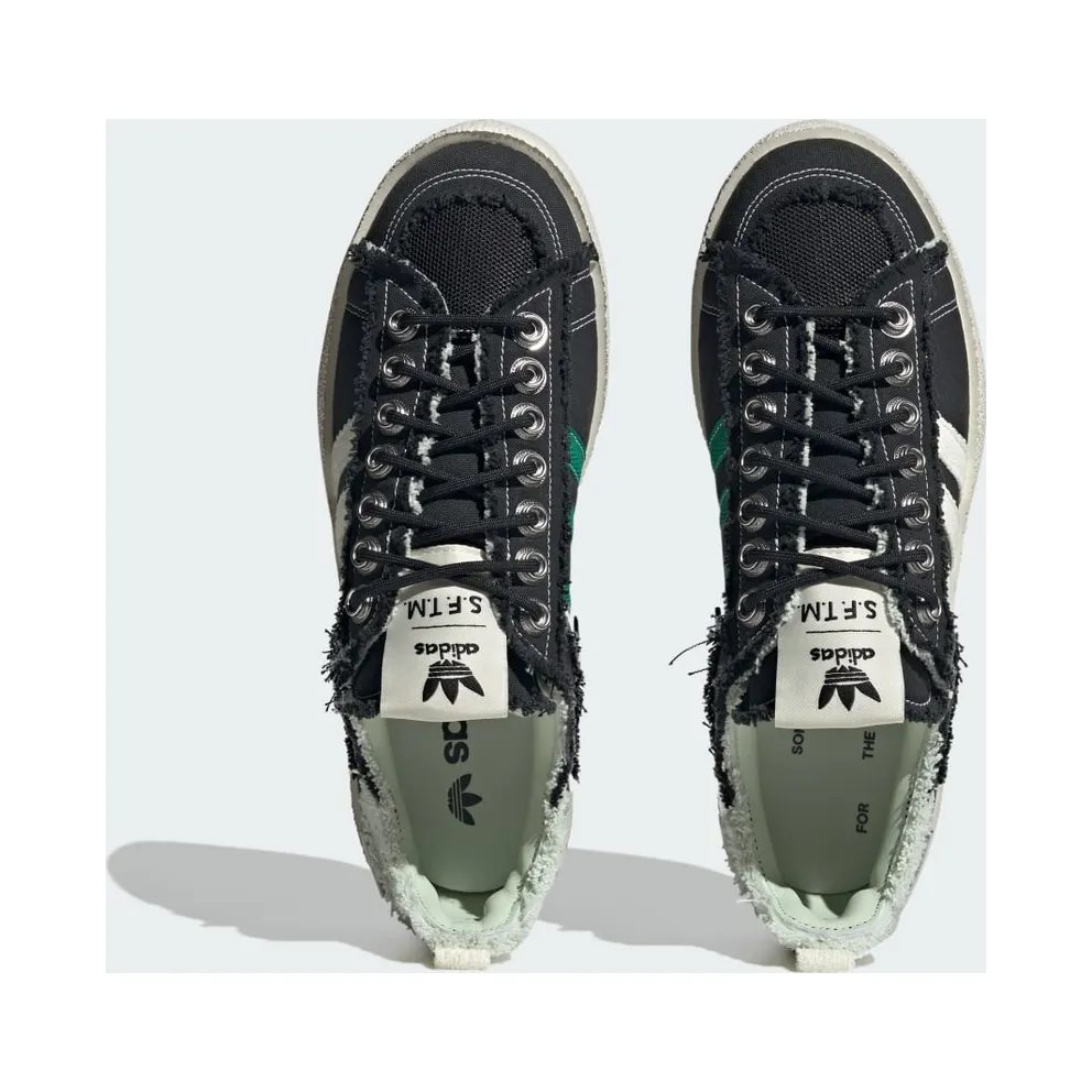 Adidas Campus 80s Core Black / Cream White / Linen Green (ID4791)