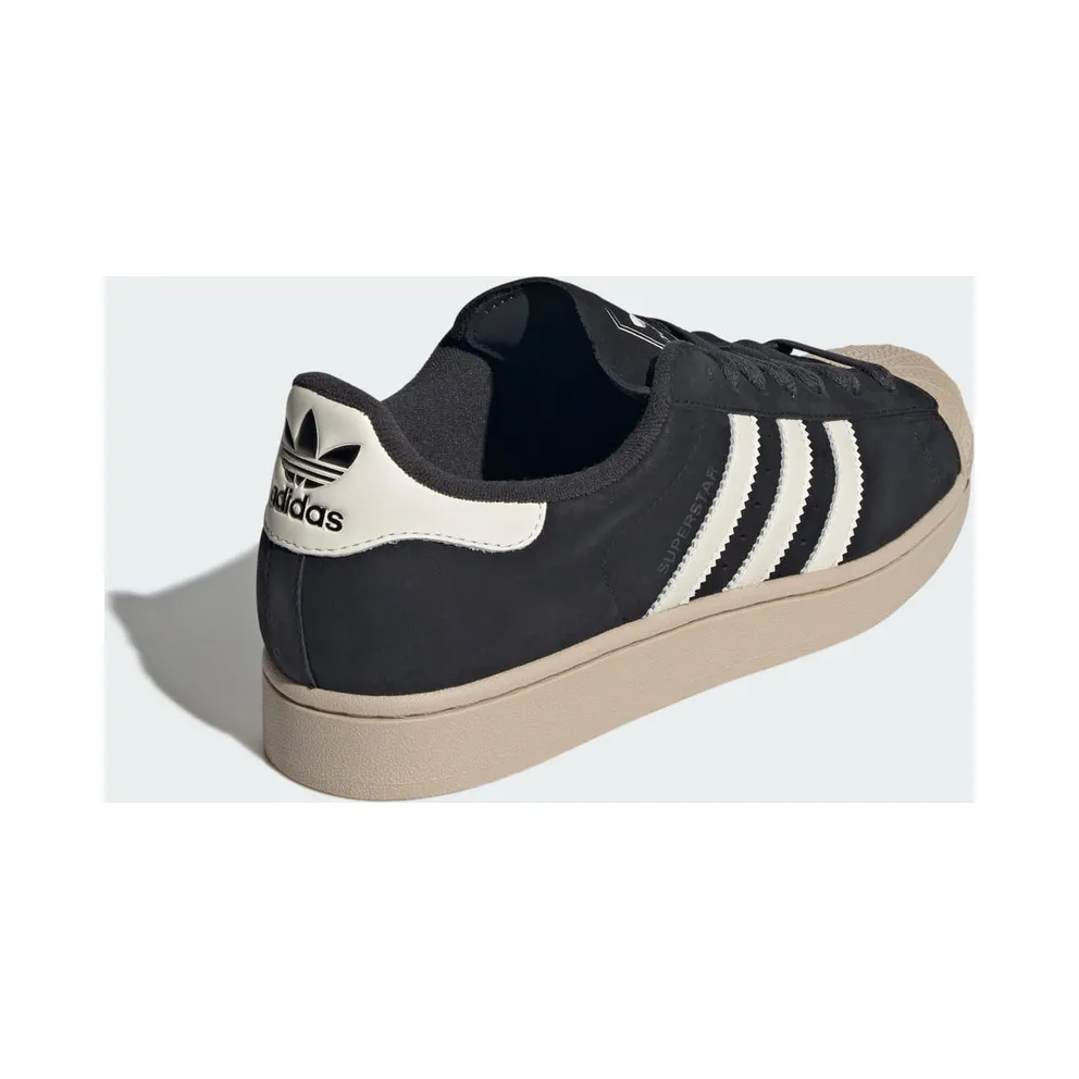 Adidas Superstar II Shoes Core Black / Off White / Stone Khaki (KH8959)