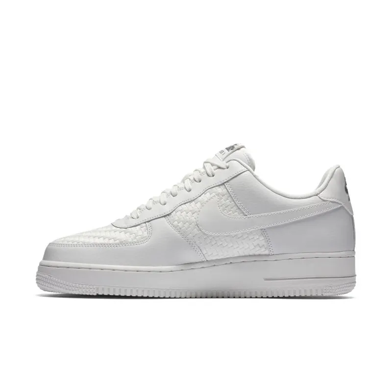 Nike Air Force 1 ’07 LV8 Summit White Summit White/Summit White-Chrome (718152-105)