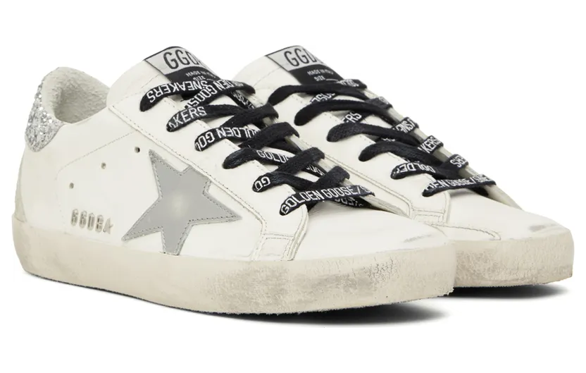 Golden Goose SSENSE Exclusive White Superstar Sneakers (F00102.F003020.10268) (4)