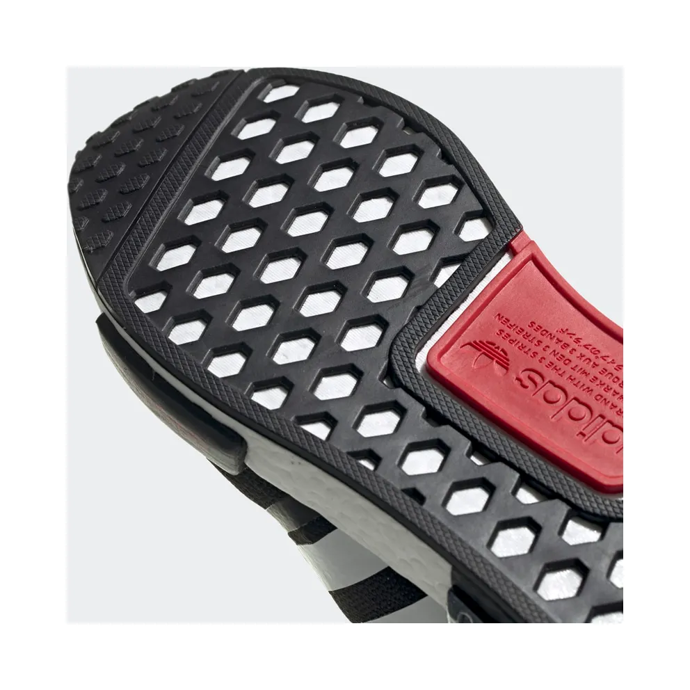 adidas NMD_R1 Core Black / Cloud White / Scarlet (FV2548)