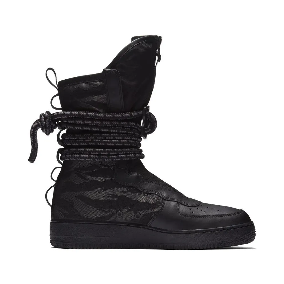 Nike SF Air Force 1 High Black Dark Grey Black/Black-Dark Grey (AA1128-002)