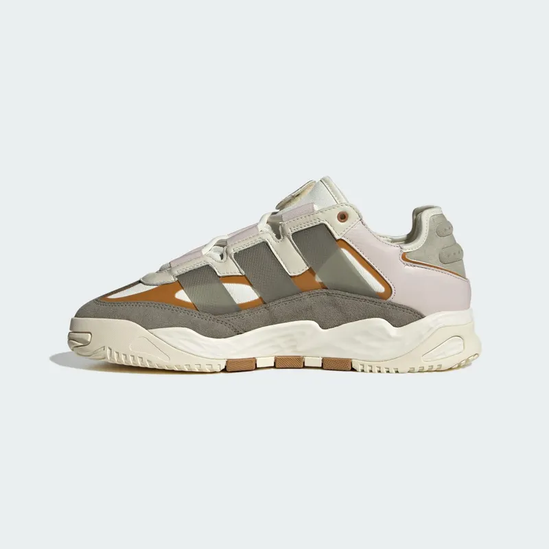 Adidas Niteball Shoes Off White / Silver Pebble / Mesa (ID1119)