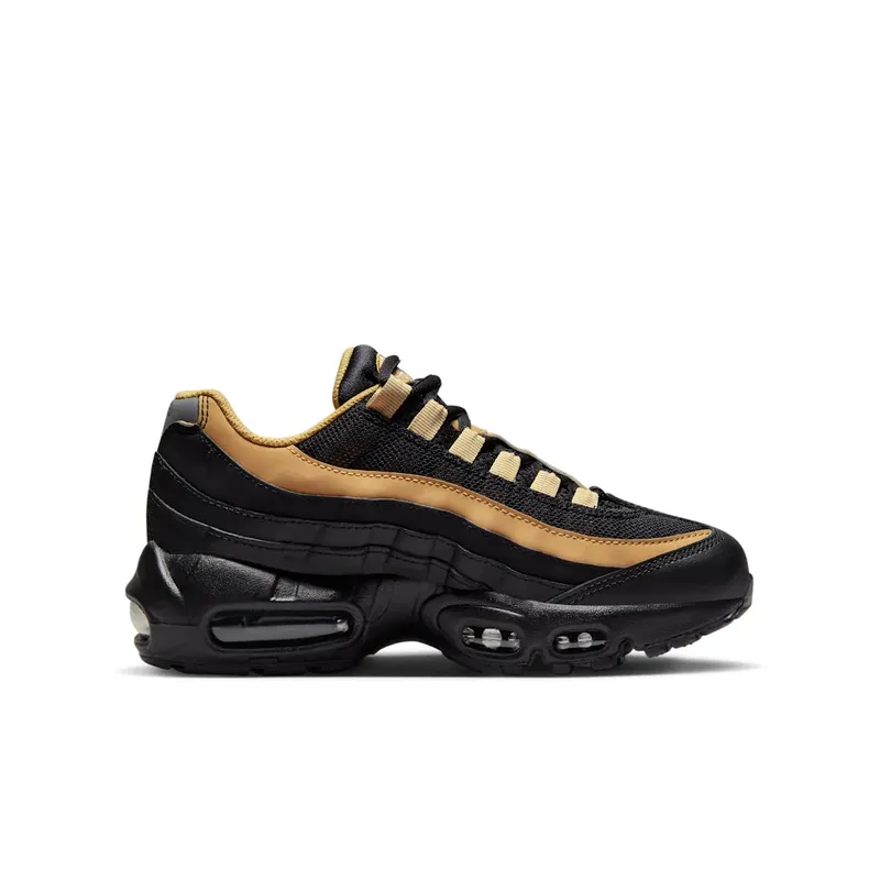 Nike Air Max 95 GS “Black / Gold” (CJ3906-016)