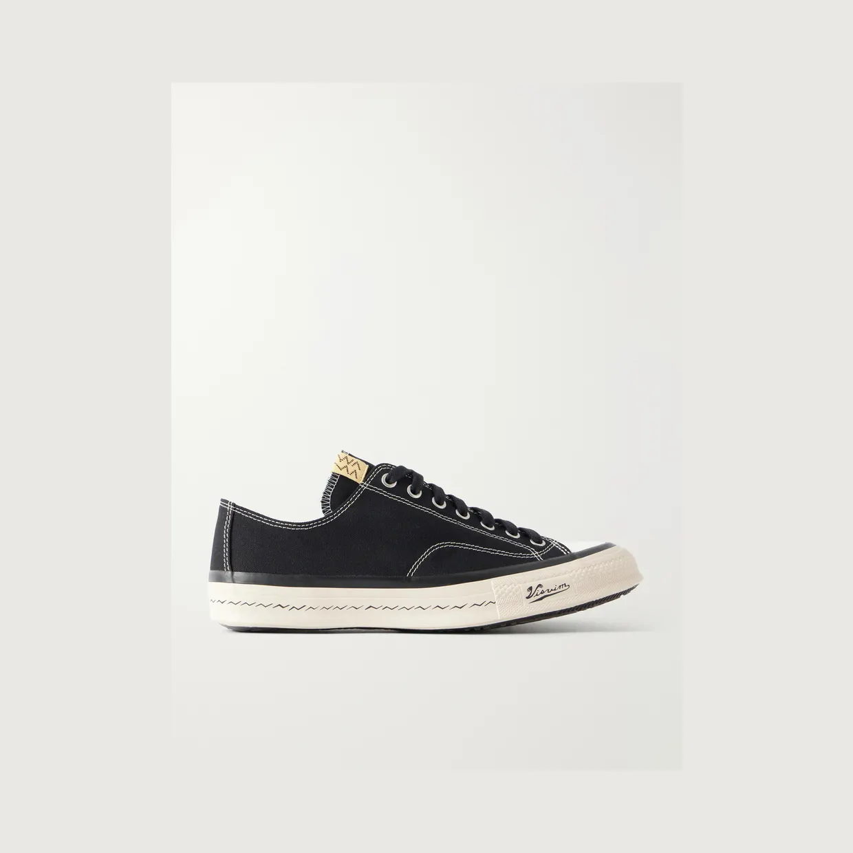 Visvim Skagway Canvas Sneakers Black (0126201001002)