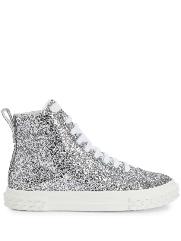 Giuseppe Zanotti Ecoblabber high-top – Silver (RU20030002)