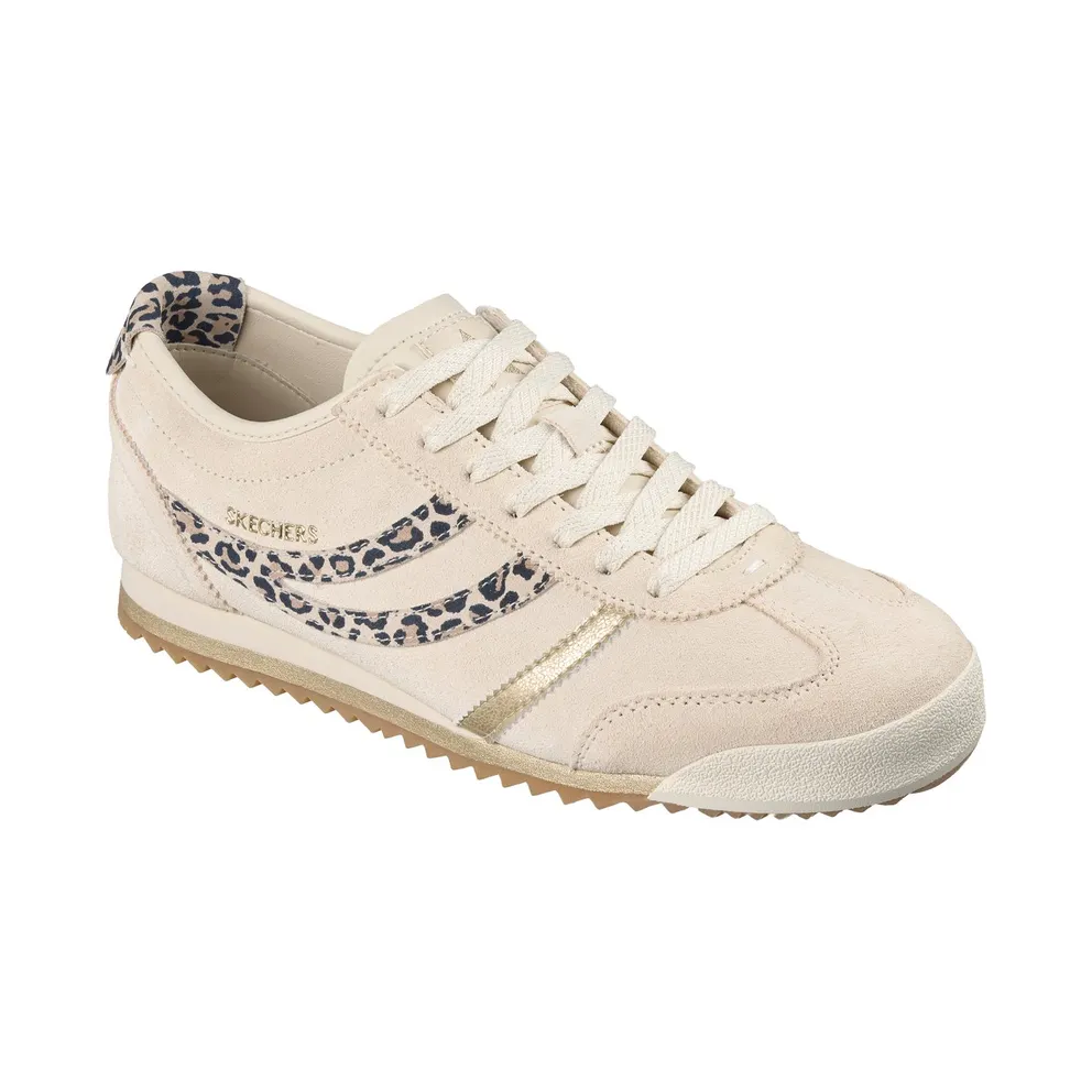 Skechers Topnotch – Lively Leopard Sneaker Natuurlijk