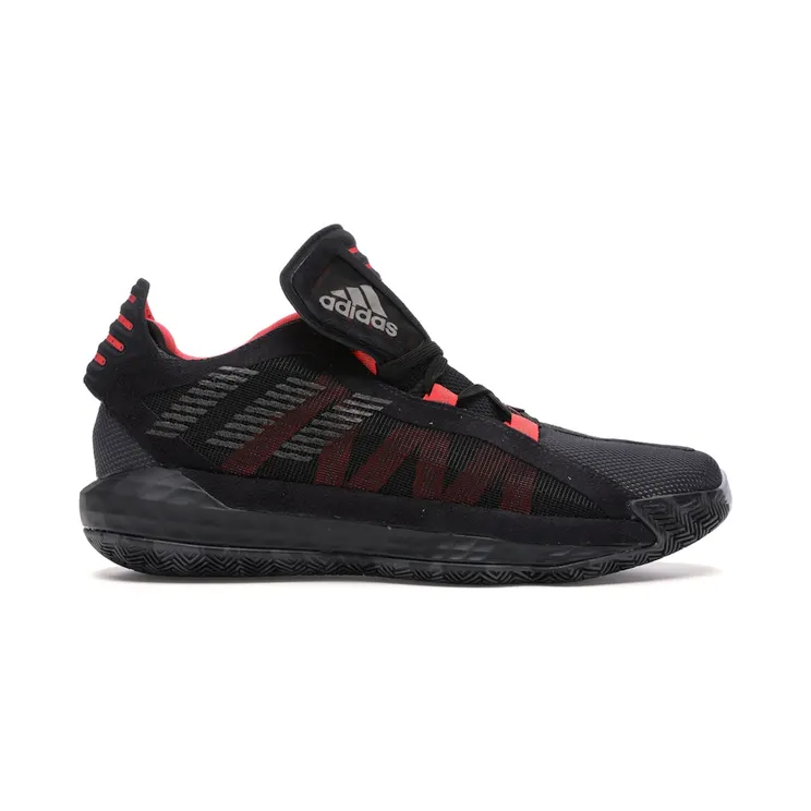 adidas Dame 6 Black Red (EF9866/EF9875)