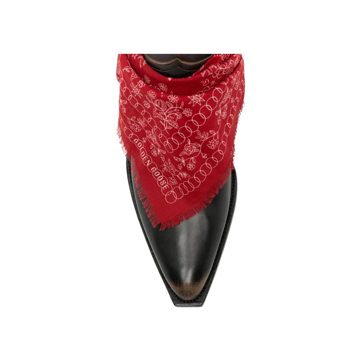 Golden Goose Debby Pointed-toe “Black” (GMF00545 F008800 90541) (4)