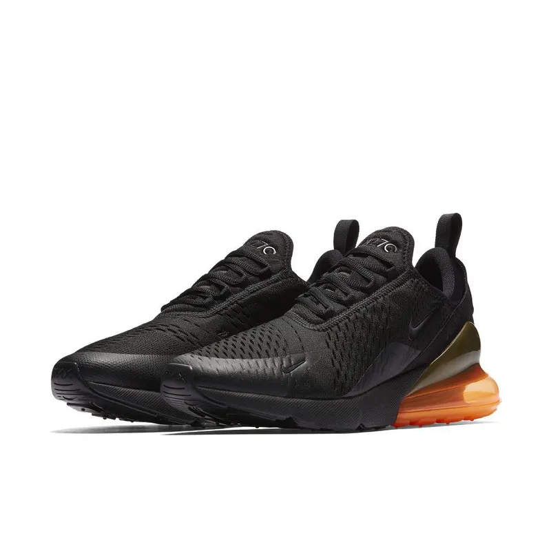 Nike Air Max 270 Black Total Orange Black/Black-Total Orange (AH8050-008)