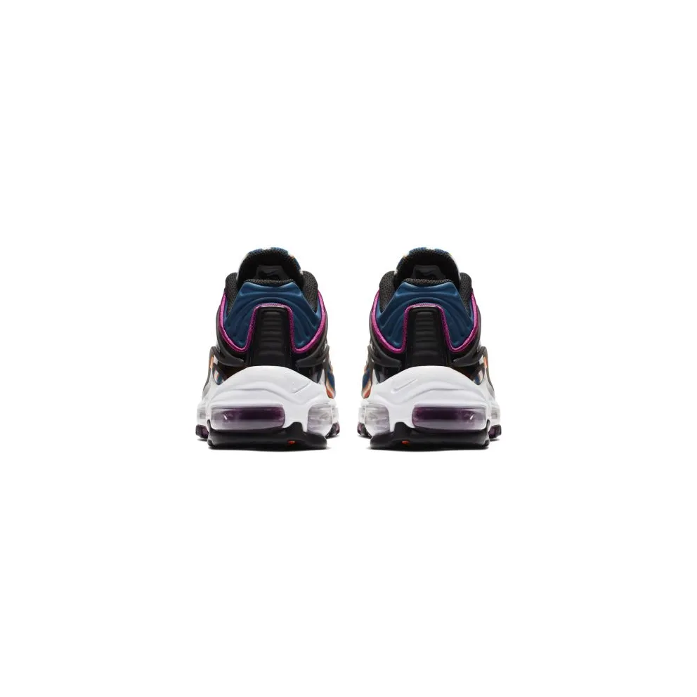 Nike Air Max Deluxe Blue Force (GS) Cool Grey/Total Orange-Blue Force-Black-Bright Grape-Cobalt Tint (AR0115-002)