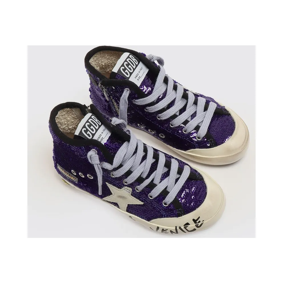 Golden goose Francy Embroidered Sequin Blue (GYF00114F00808450588)