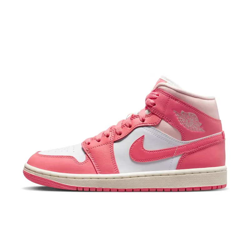 Nike Air Jordan 1 Mid Strawberries & Cream (W) (BQ6472-186)