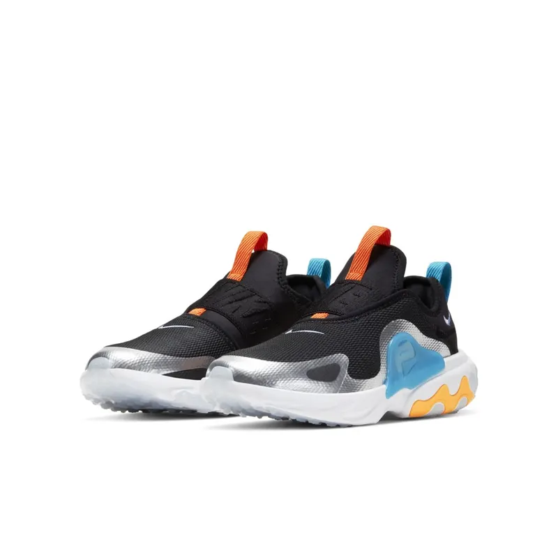 Nike React Presto Extreme Black Laser Orange (GS) Black/Black/Laser Orange (CD6884-004)