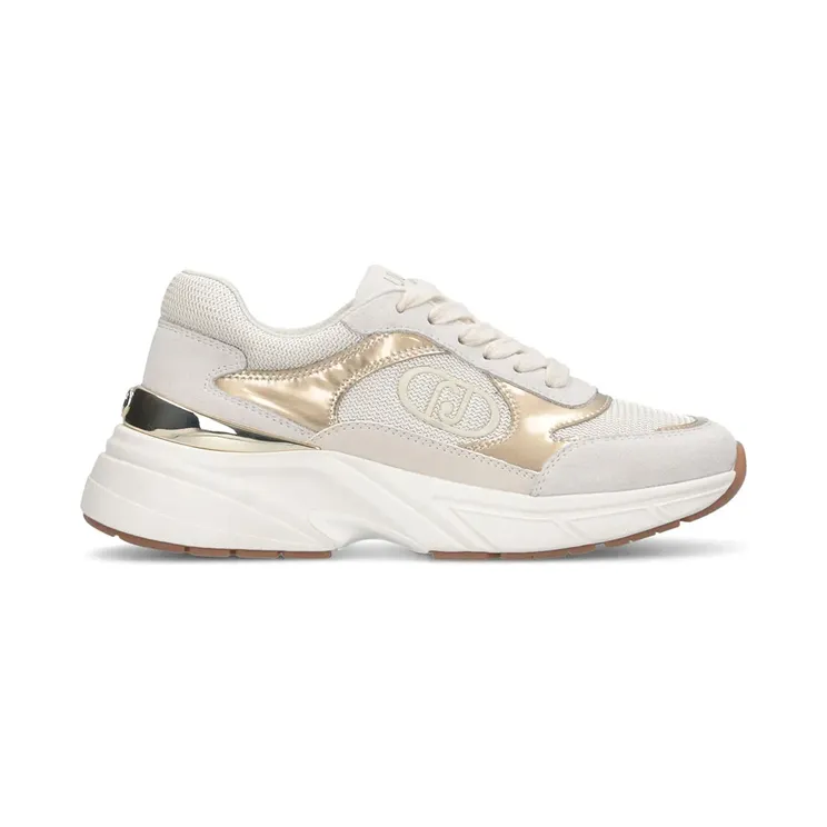 Liu·jo Cow Suede/Mesh/Metal Milk/Light Gold (BF5017PX031S1874)