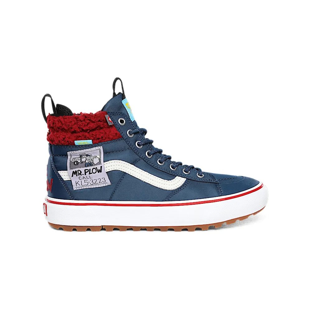 Vans The Simpsons x Sk8-Hi MTE 2.0 DX ‘Mr. Plow’ Navy (VN0A4P3I23V)