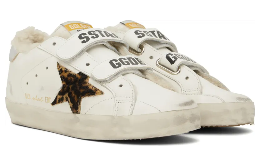 Golden Goose White Old Skool Sneakers (WF00111.F003348.11227) (4)