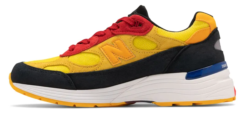 New Balance 992 Yellow Red Yellow/Black-Red (M992DM)