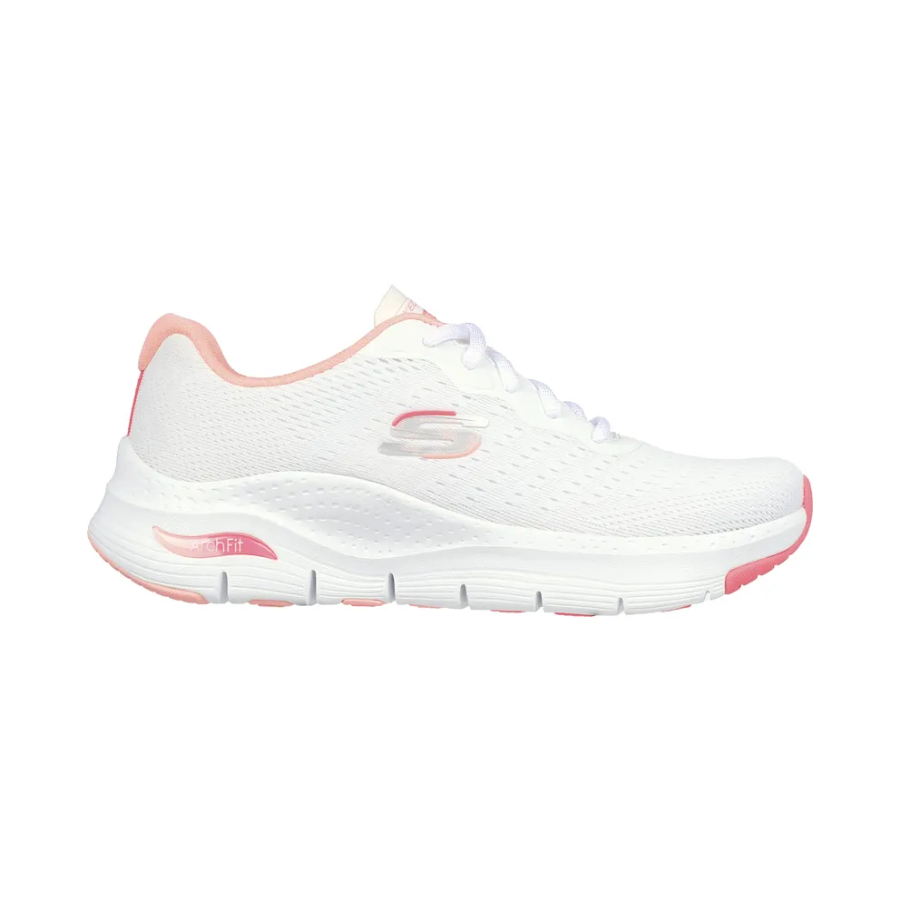 Skechers Arch Fit – Infinity Cool – White / Pink (149722 WPK)
