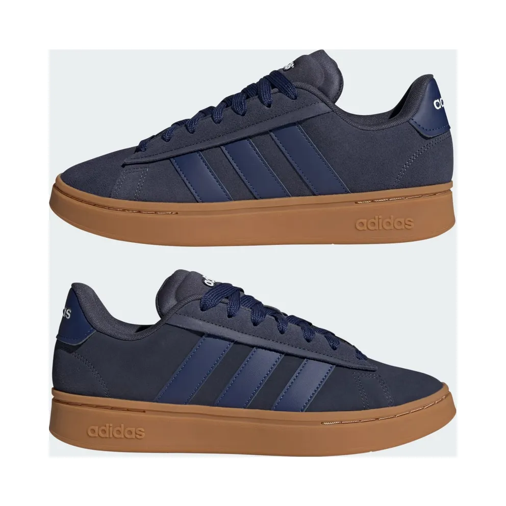 Adidas Grand Court Alpha Shadow Navy / Dark Purple / Gum (JQ3008)