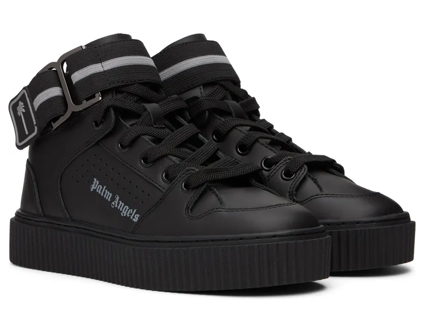 Palm Angels Palm One “Black” (PWIA048F22LEA0011010) (4)