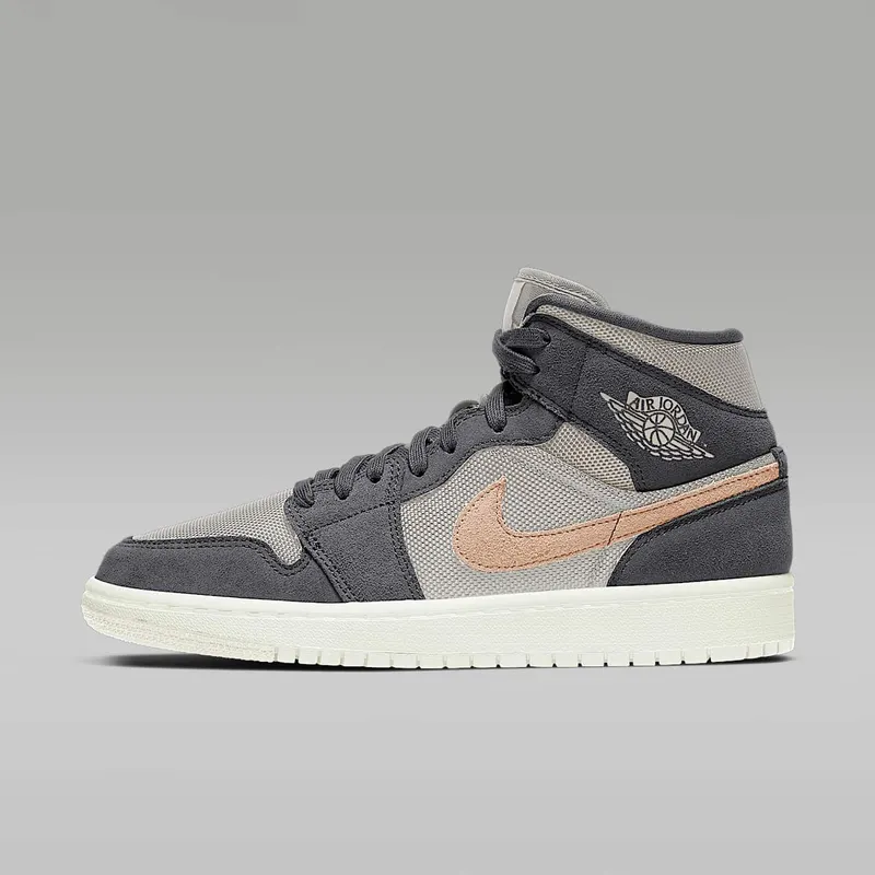 Air Jordan WMNS 1 Mid Grey Onyx (2020) (BQ6472-020)