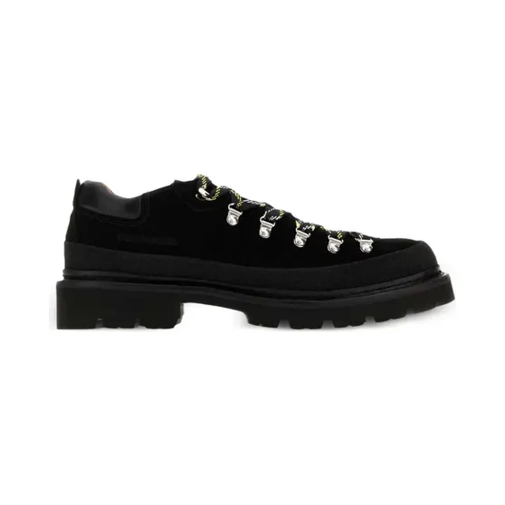 DSQUARED2 lace-up suede “Black” (LUM012901503520)