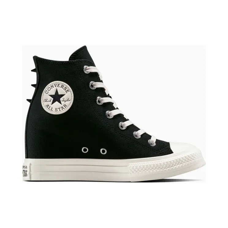 Converse Chuck Taylor All Star Wedge Platform Spikes Black/Egret/Brown (A16598C)