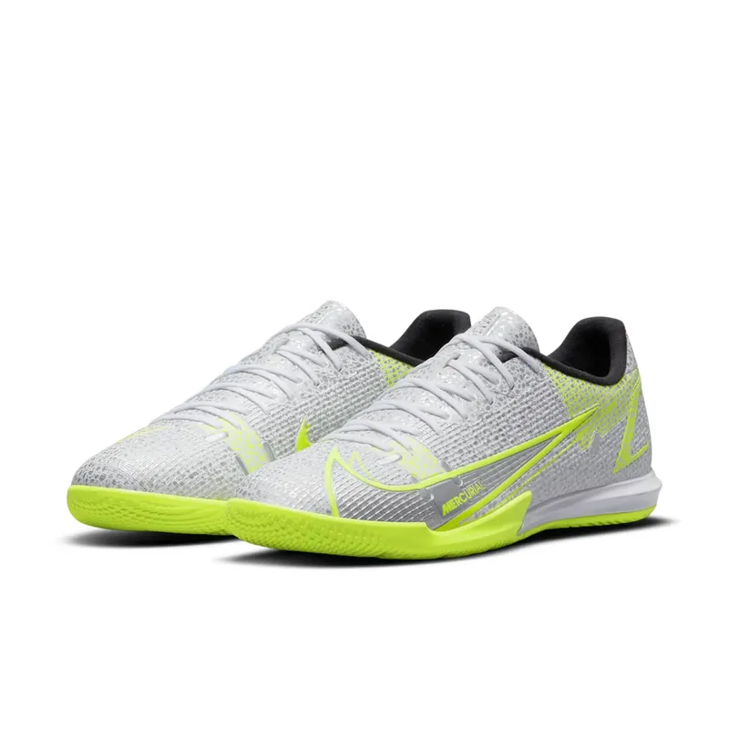 Nike Mercurial Vapor 14 Academy IC Metallic Silver Volt (CV0973-107)
