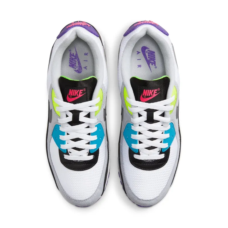 Nike Air Max 90 Laser Blue Volt Purple (DR9900-100)