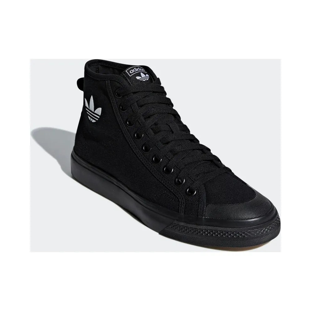 adidas Nizza Hi Core Black Core Black/Core Black/Cloud White (B41651)