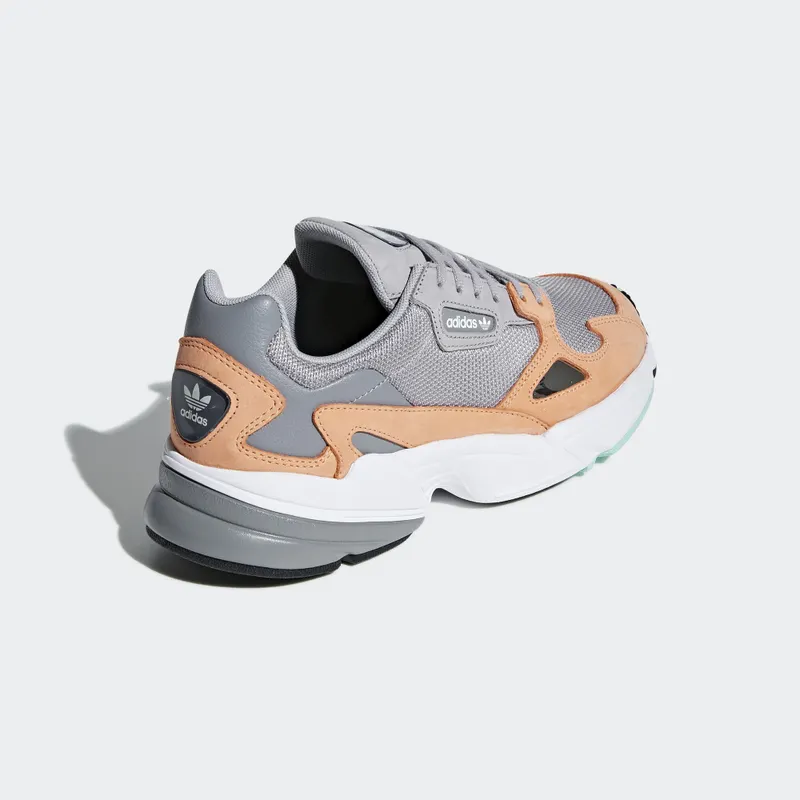 adidas  Falcon Light Granite Easy Orange (W) Light Granite/Light Granite/Easy Orange (B28130)
