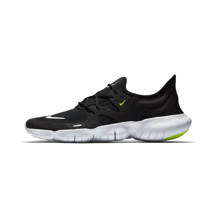 Nike Free RN 5.0 “Black / Anthracite / Volt / White” (AQ1289-003)