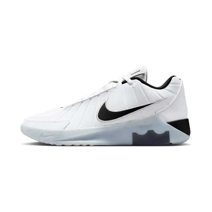 Nike LeBron Witness 9 White Black (Translucent Outsole) “White / Neutral Grey / Black” (HQ8034-100)