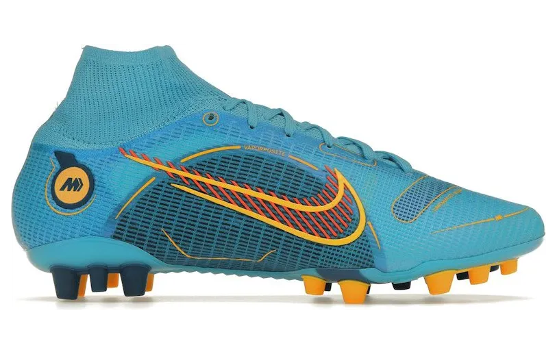 Nike Mercurial Superfly 8 Elite AG Chlorine Blue Laser Orange (DJ2841-484)
