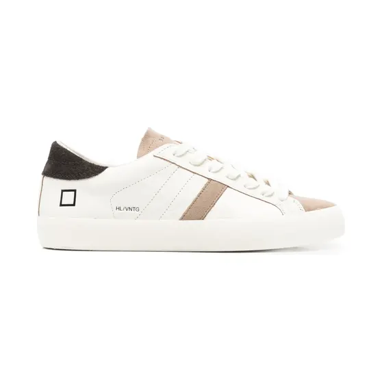 D.A.T.E. Hill Low panelled “White” (M451HLVNWN)