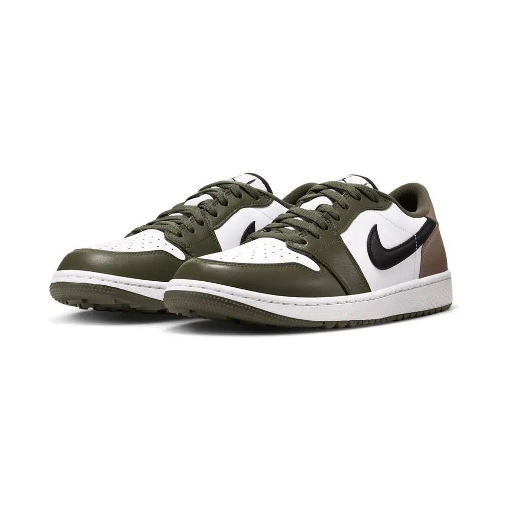 Air Jordan 1 Golf – “White / Medium Olive / Khaki / Black” (DD9315-121)
